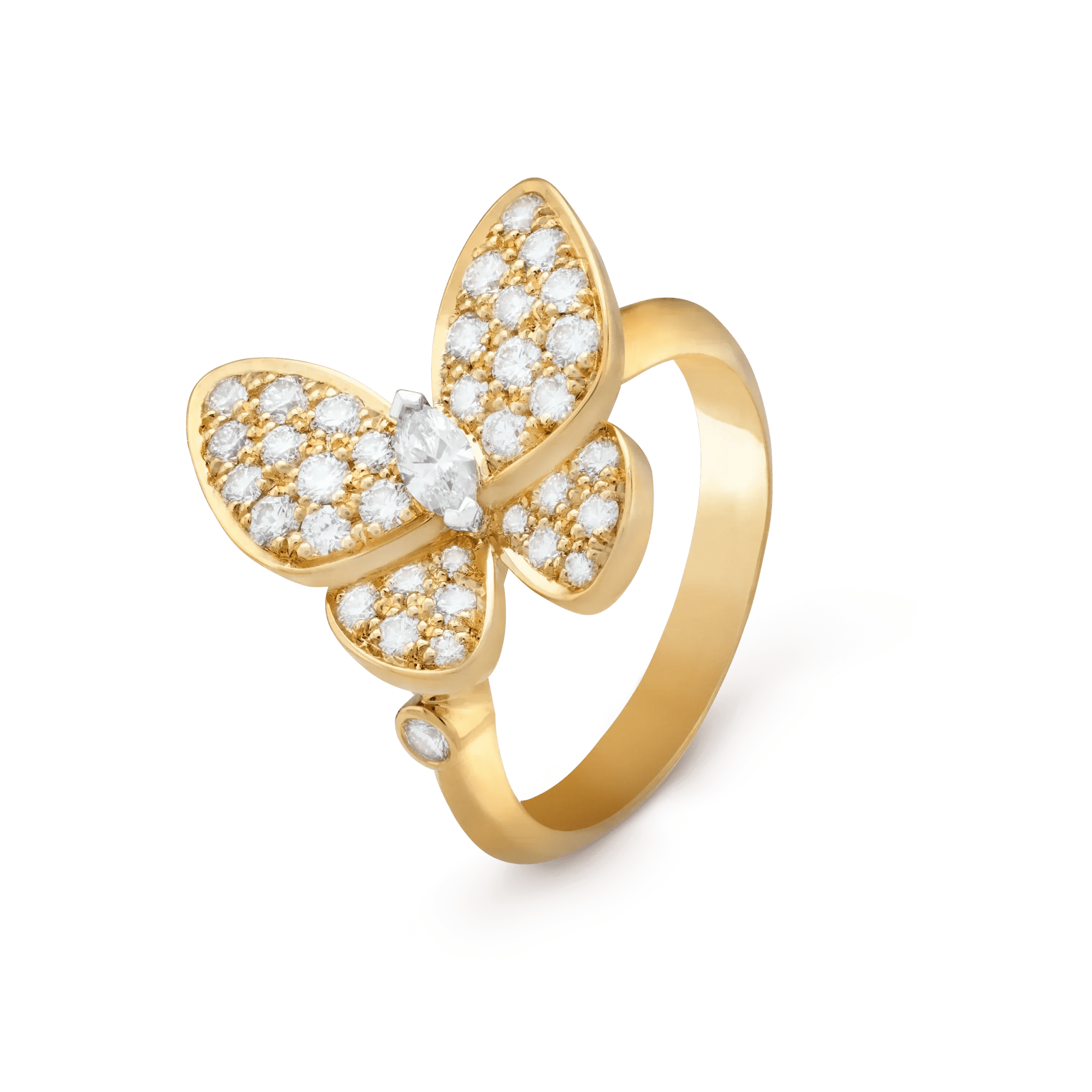 Van Cleef & Arpels BUTTERFLY DIAMOND RING