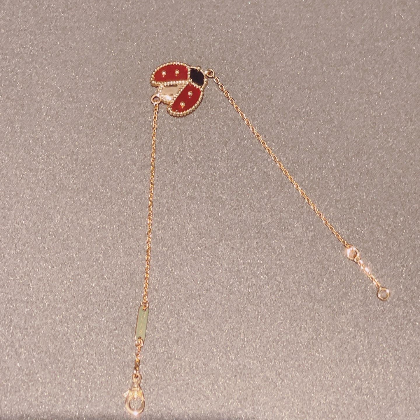 Van Cleef & Arpels LUCKY SPRING 1 MOTIF PINK GOLD BRACELET - Image 6