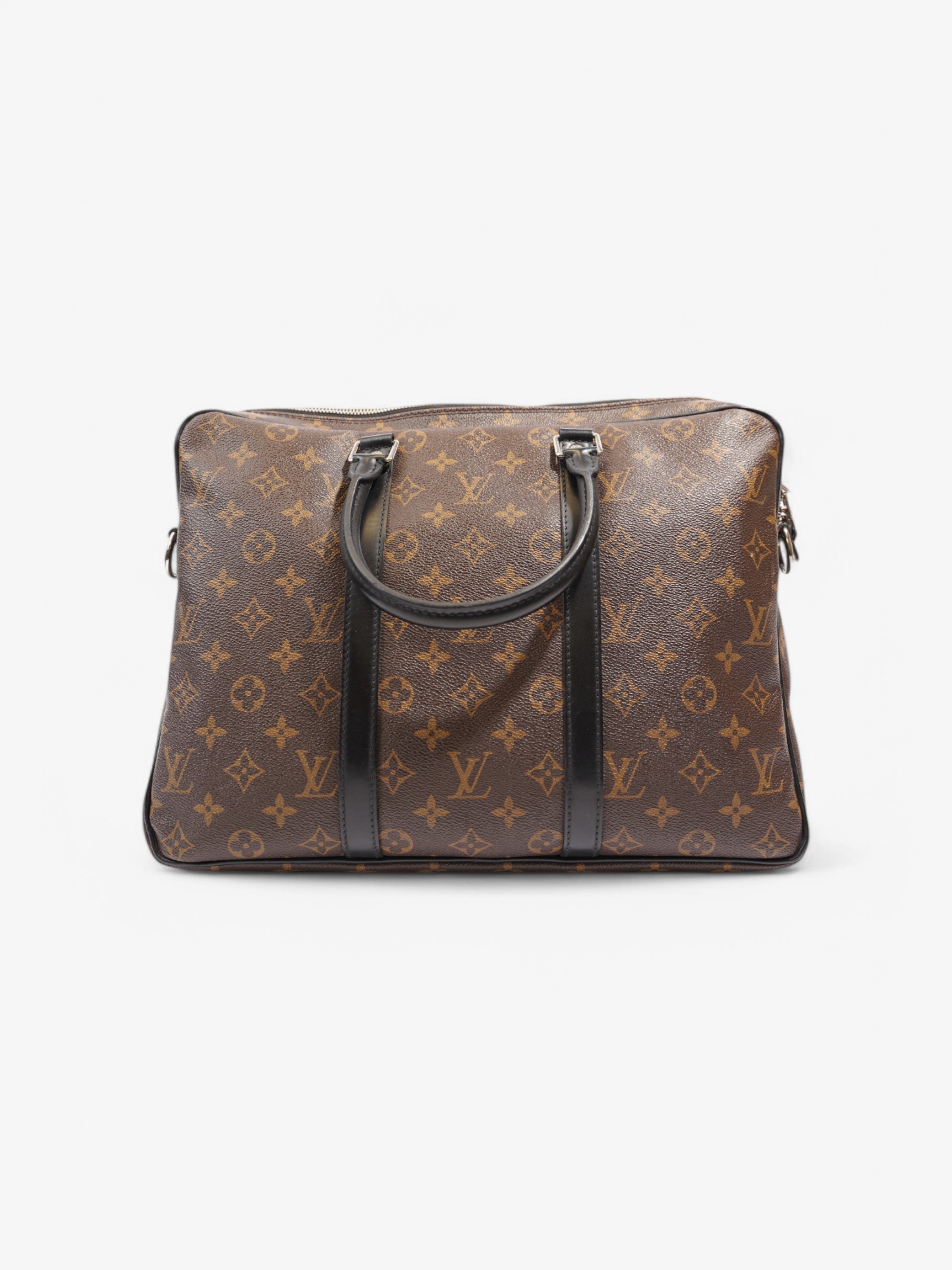 Louis Vuitton Porte-Documents Voyage Monogram / Black Coated Canvas - Image 4