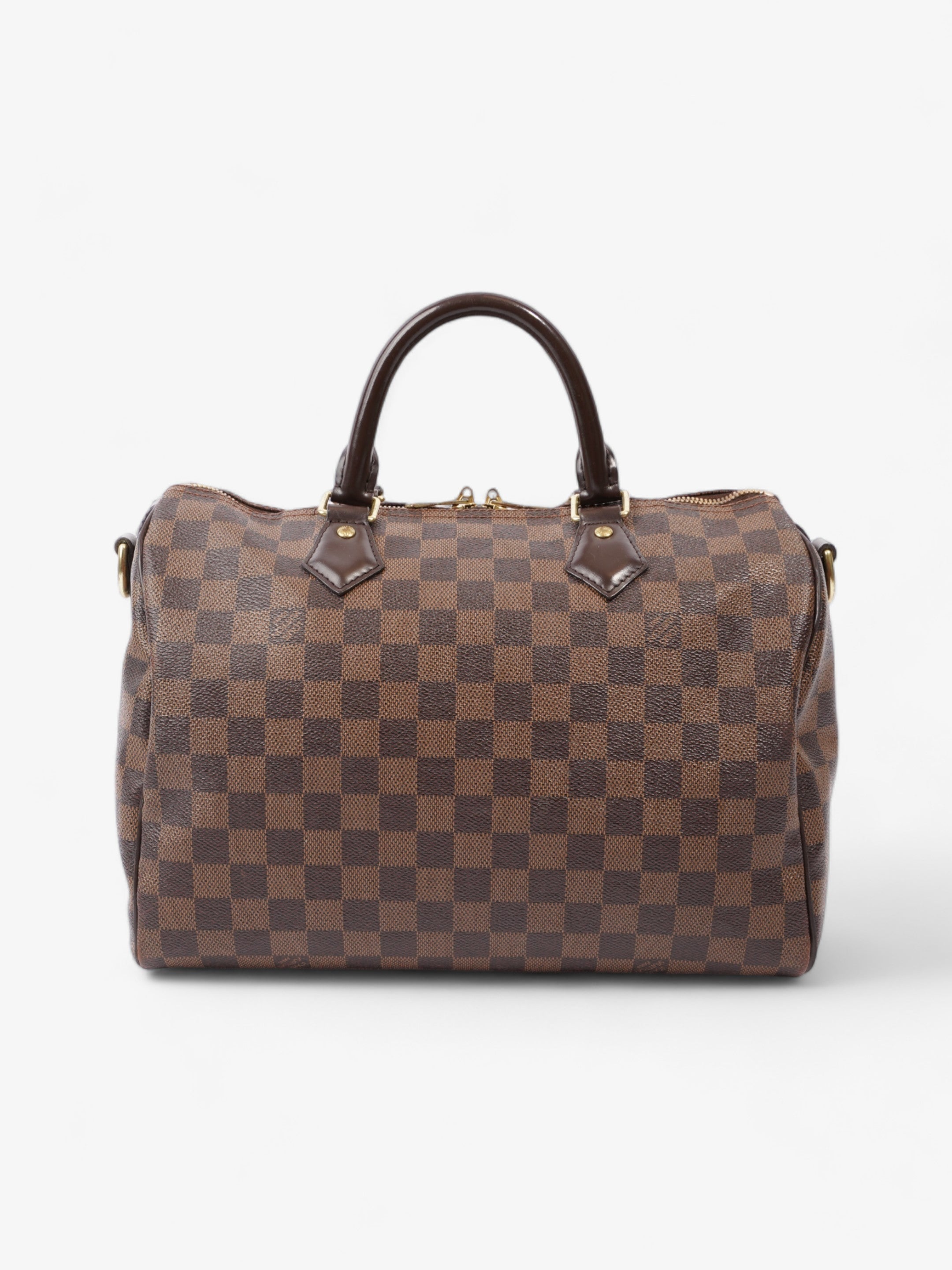 Louis Vuitton Speedy Bandoulière 30 Damier Ebene Coated Canvas - Image 4