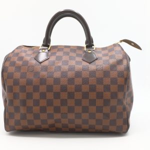 Louis Vuitton Speedy 30 in Damier Ebene Canvas