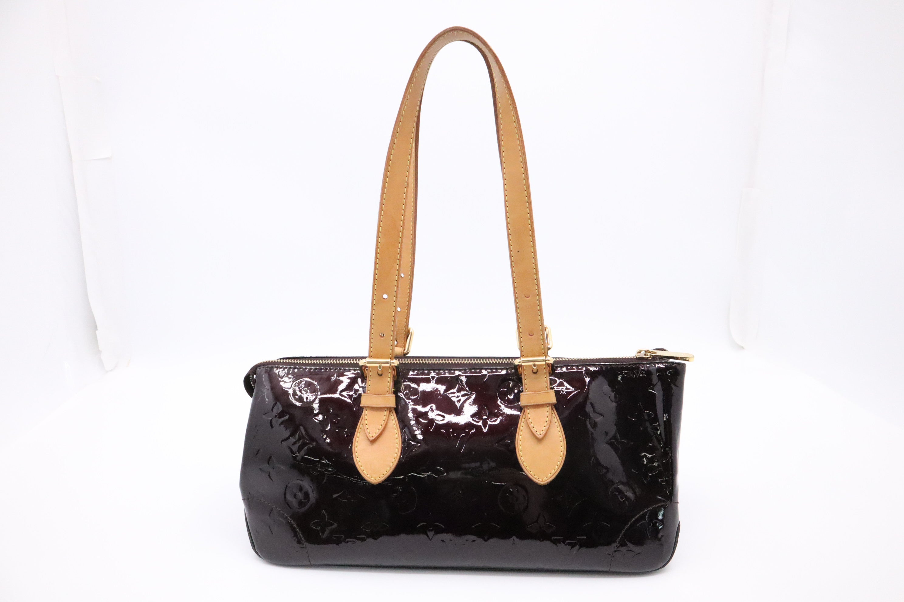 Louis Vuitton Rosewood Avenue in Amarante Vernis Leather - Image 2