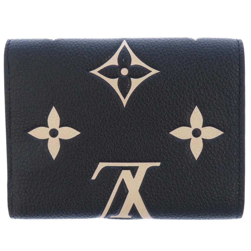LOUIS VUITTON Portefeuille Victorine Noir/ClaimsM80968 Monogram Empreinte Leather - Image 3